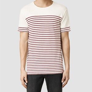 All Saints Mardett Crew Short Sleeve Shirt M